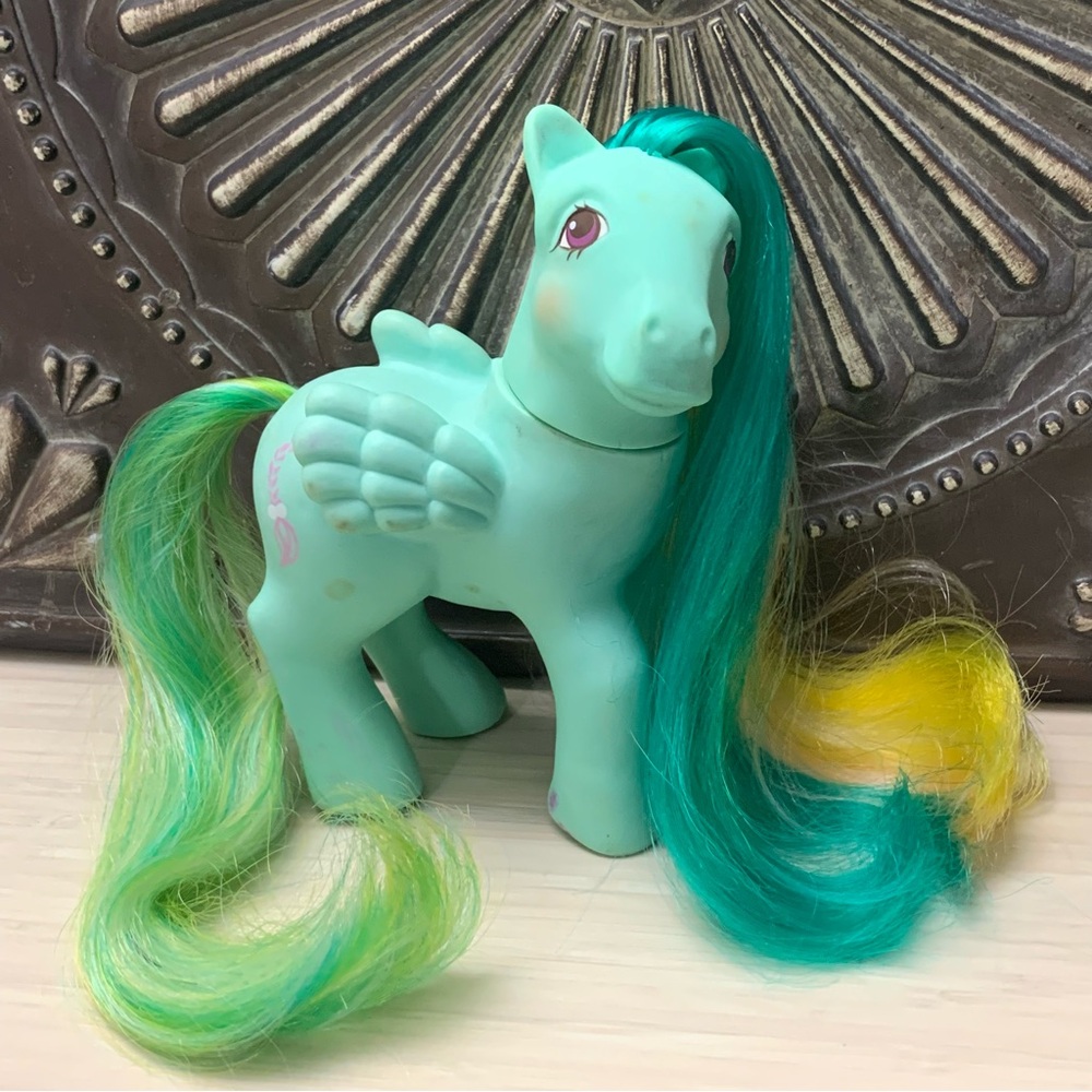 My Little Pony Vintage G1 1985 Brush and Grow Pegasus
